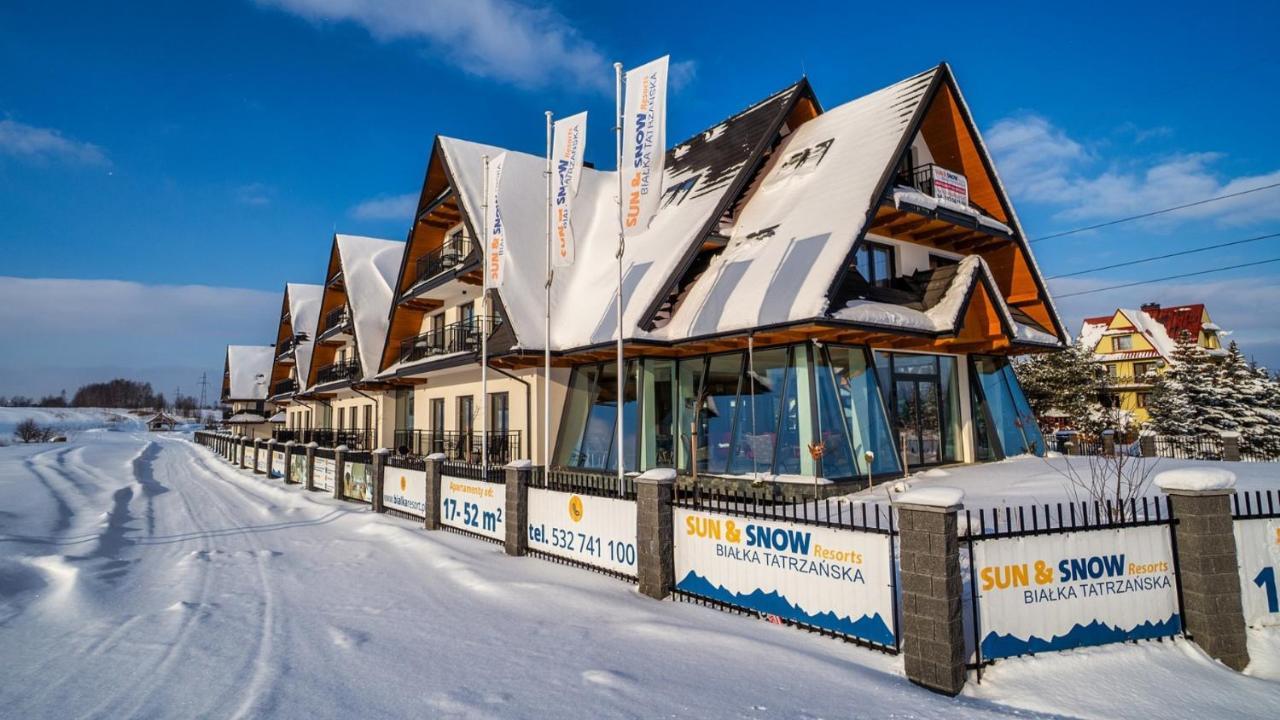 Apartamenty Sun & Snow Resorts A Bialka Tatrzanska Z Sauna ภายนอก รูปภาพ
